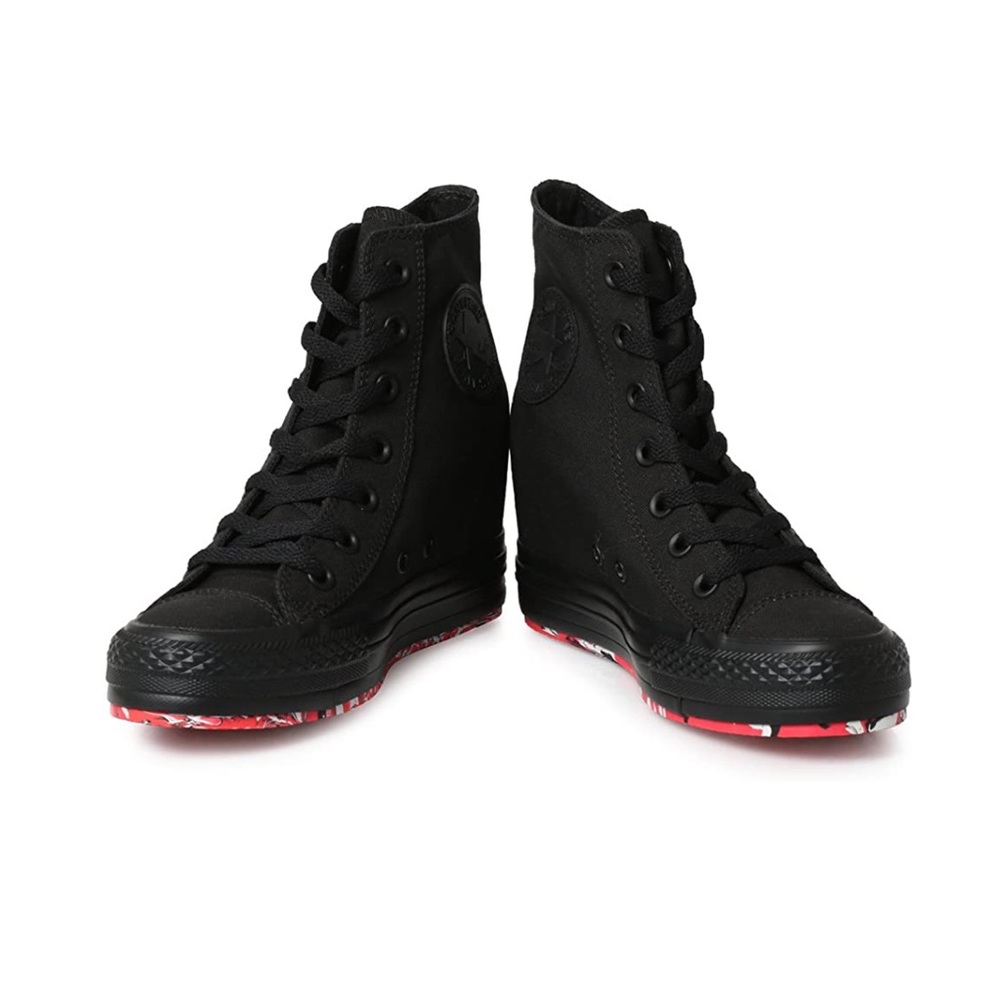 *SOLD* Converse Platform Plus Heel Wedge Hi Top Sneaker 
542428C